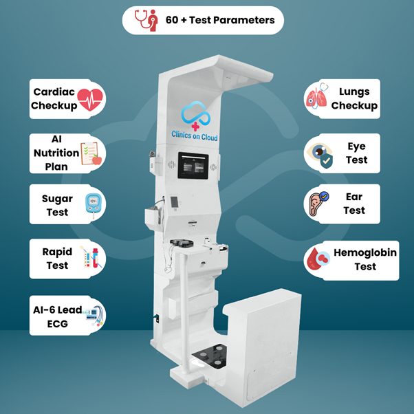 Smart eHealth Kiosk or ehealth ATM by clinics on cloud 1 health kiosk parameters